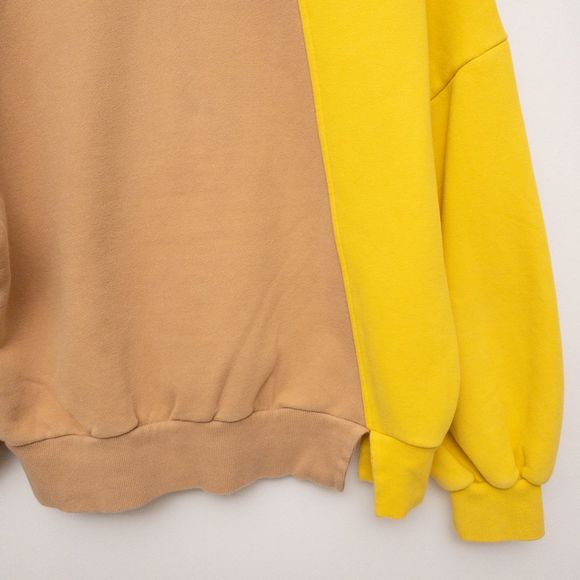 Rocket x Lunch Diagonal Color Block Sweatshirt Size Small - Picture 9 of 10